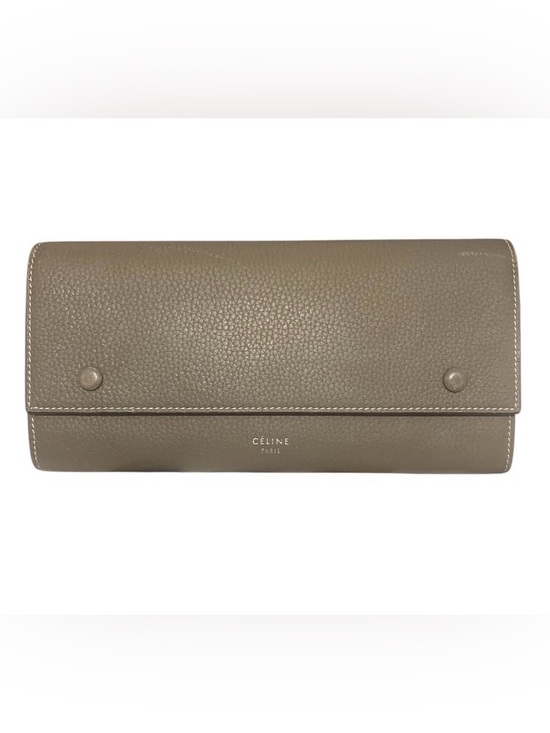 Celine Handbags - Céline Large Flap Multifunction Wallet